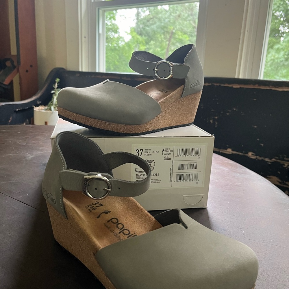 Birkenstock Papillio Mary gray 37